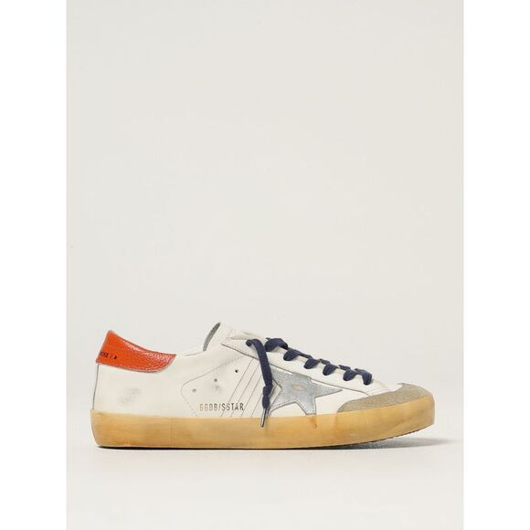 Golden Goose Sneakers Men Orange - Picture 1 of 4
